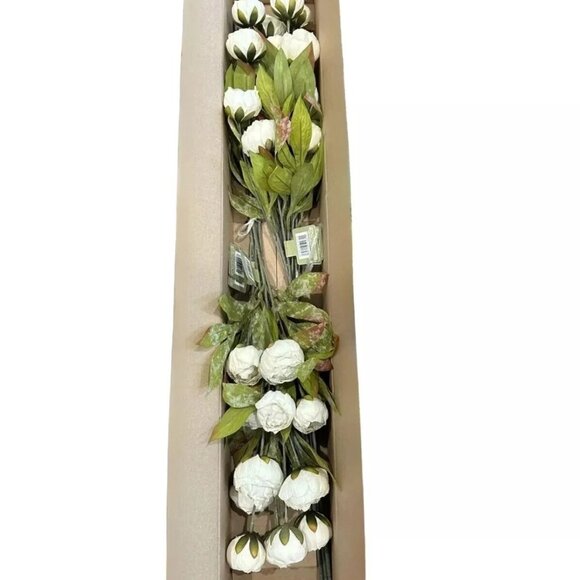 Michael's Ashland Cream Peony Stems Set of 8 - Picture 2 of 3